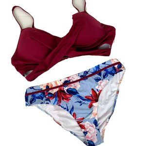 Cupshe Criss Cross Bikini